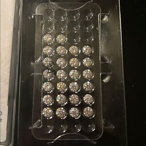 Sparkling Moissanite Stones 1ct